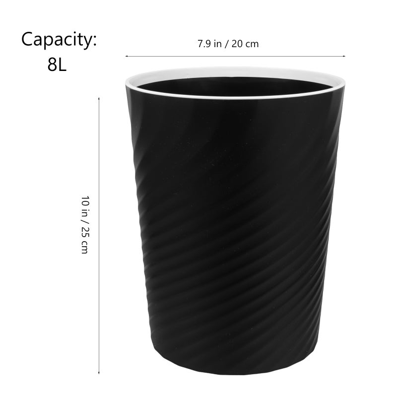 🚽 سلال نفايات صغيرة الحجم للحمام بلاستيكية متينة - Image 3