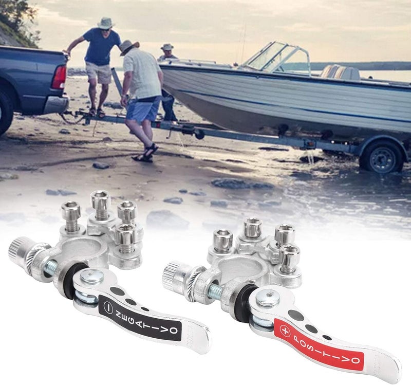 woobles Battery Terminal Connectors, Positive Negative Connectors, Auto Battery Connectors Durable for Power Connection,Stabilize Current Boat Trailers - Image 4