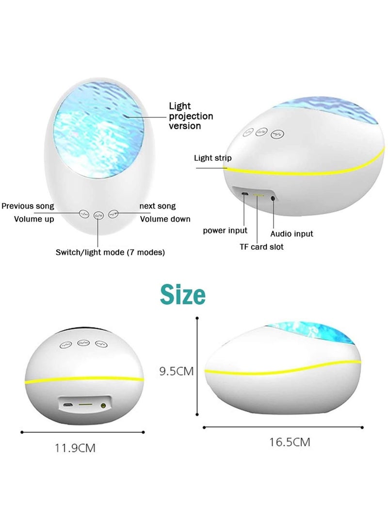 Earwig - Earwig Skylight Projector with 8 White Noise Light Options Ceiling Projector Lights for Bedroom Remote360RotatingAUTO Timer Skylight Projector Ceiling Light Projector for Bedroom Skylight - Image 1
