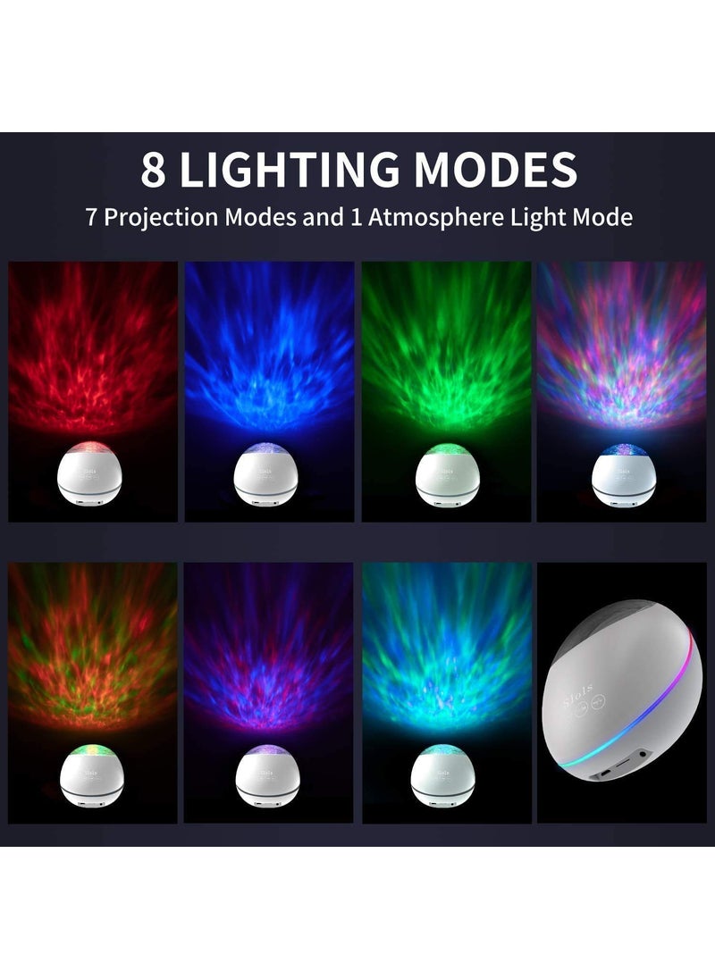 Earwig - Earwig Skylight Projector with 8 White Noise Light Options Ceiling Projector Lights for Bedroom Remote360RotatingAUTO Timer Skylight Projector Ceiling Light Projector for Bedroom Skylight - Image 1