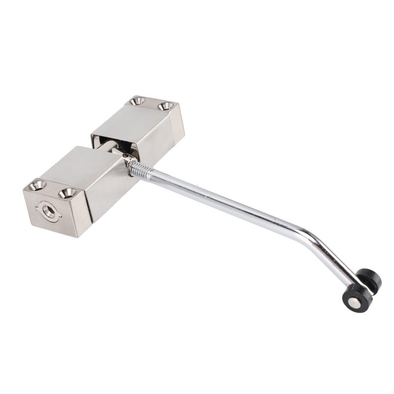 Automatic Door Closer: Premium Zinc Alloy, Silent Automatic Operation - Fully Adjustable Closing Speed Professional Door Closer for Home Residential Fire Exit Stainless Steel Doors - Image 4