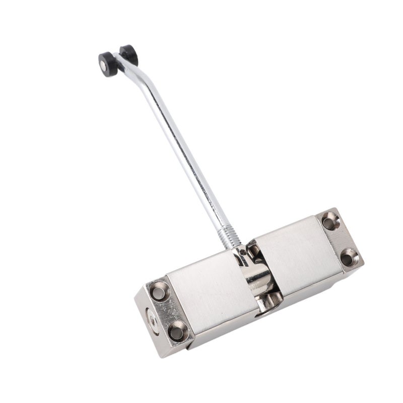 Automatic Door Closer: Premium Zinc Alloy, Silent Automatic Operation - Fully Adjustable Closing Speed Professional Door Closer for Home Residential Fire Exit Stainless Steel Doors - Image 2