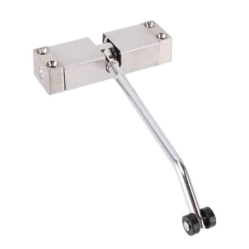 Automatic Door Closer: Premium Zinc Alloy, Silent Automatic Operation - Fully Adjustable Closing Speed Professional Door Closer for Home Residential Fire Exit Stainless Steel Doors - Image 5