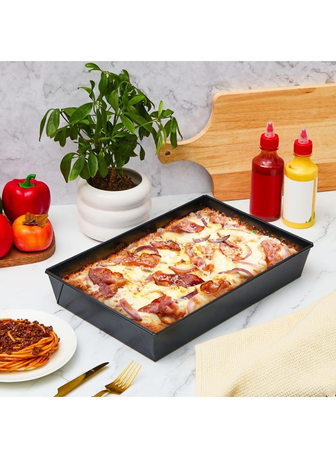 Baking Pan Oven Household Bread Baking Tools Rectangular Deepening Non-stick Special Snowflake Crisp Ancient Early Cake Mold-Specifications:YT-F017(35*12*7.5cm) - Image 4