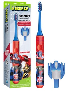Firefly FIREFLY Transformers Sonic Toothbrush with 3D Cover, Soft, Ages 3+  - Image 1