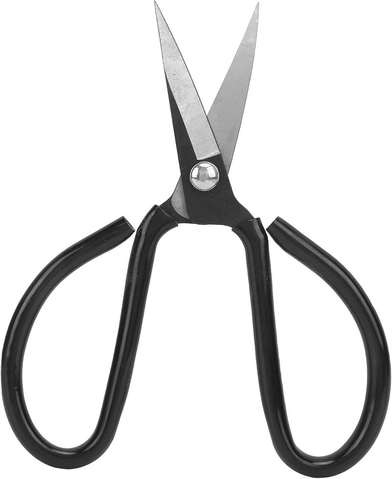 klarako Craft Scissors, Scissors All Purpose Elbow Scissors Ergonomic Handle Fabric Scissors Fast Cutting for Household(2# 180mm) - Image 1