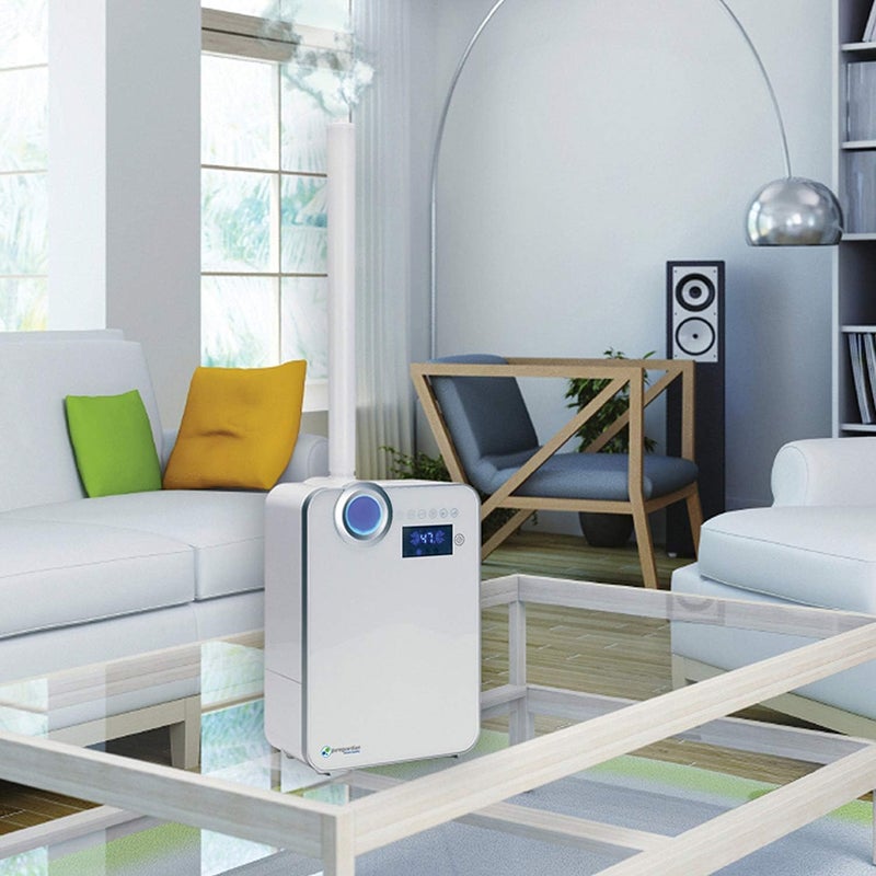 PureGuardian PureGuardian 10L Output per Day Ultrasonic Warm and Cool Mist Humidifier Large Room Home Office Easy Quiet Operation Digital Display Auto Humidistat Timer Auto ShutOff Pure Guardian H7550  - Image 2