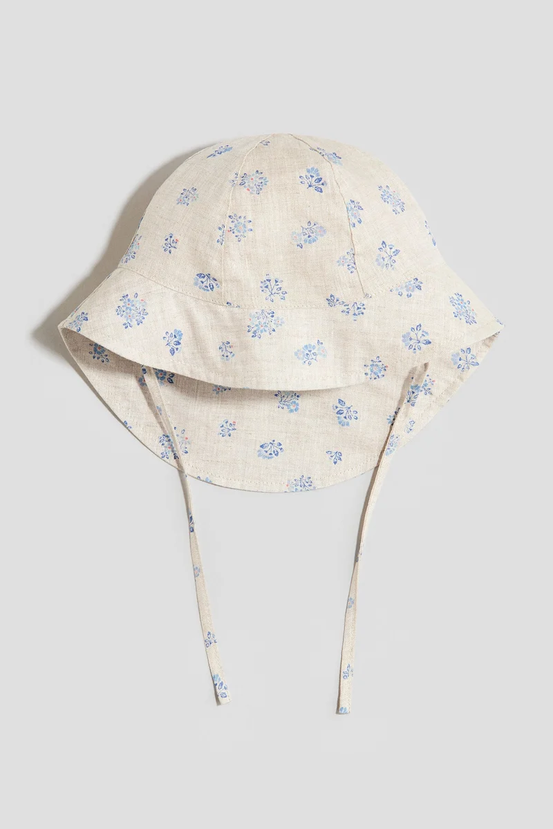 H&M Linen sun hat