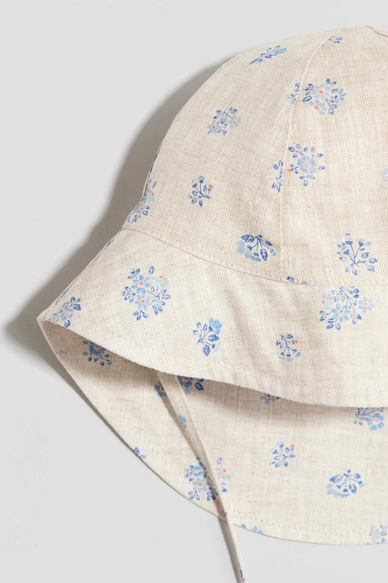 H&M Linen sun hat