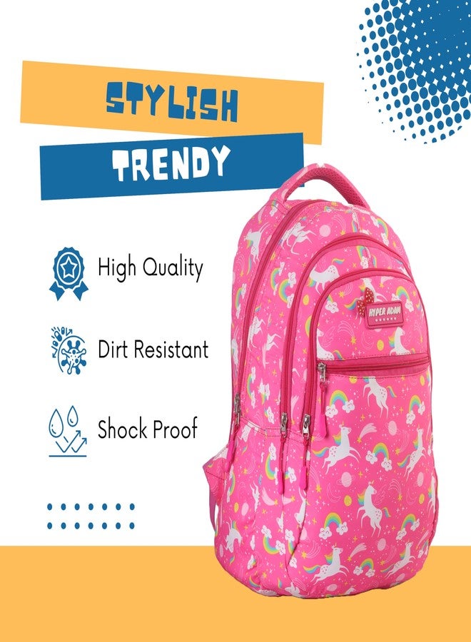 Hyper Adam 35 Ltr School Bags for Boys and Girls Genuine Backpack For Coaching Tuition Waterproof Color - Image 5