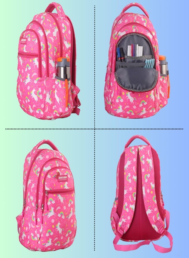 Hyper Adam 35 Ltr School Bags for Boys and Girls Genuine Backpack For Coaching Tuition Waterproof Color - Image 4