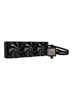 Silent Loop 2 360mm CPU Liquid Cooler, 3x Silent Wings 3 120mm PWM High-Speed Fans, 2800 RPM Pump Speed, 2200 RPM Fan Speed, Up to 85.8 CFM Airflow, Black | BW012