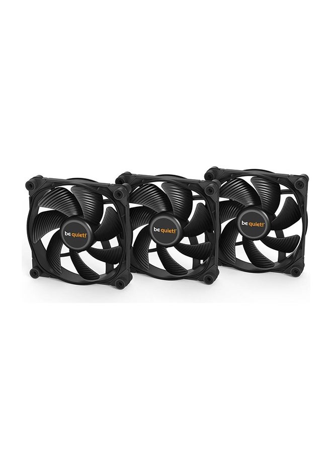 be quiet! - Silent Loop 2 360mm CPU Liquid Cooler, 3x Silent Wings 3 120mm PWM High-Speed Fans, 2800 RPM Pump Speed, 2200 RPM Fan Speed, Up to 85.8 CFM Airflow, Black | BW012 - Image 1