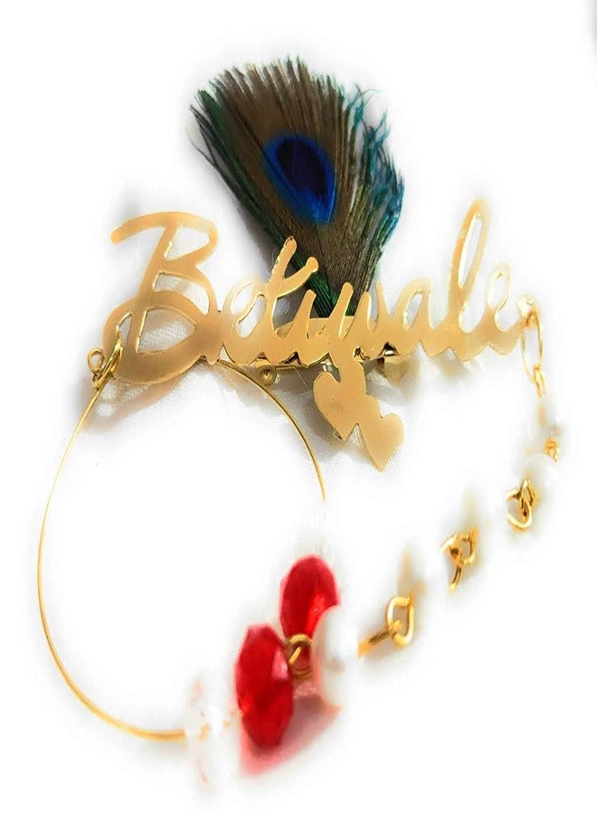 SHOPOBUDDY Brooch Betiwale with Peacock Feather Wedding Accessories(Pack of 20) - Image 1