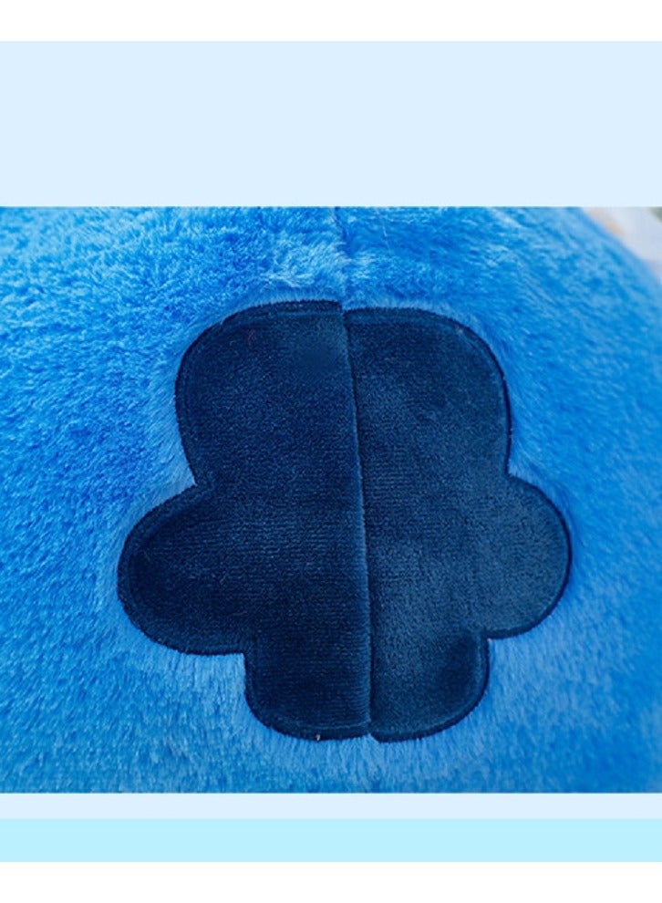 HALAMODO Stitch Summer Hula Plush Toy, Large Figure, Birthday Gift for Boys and Girls, All-Scene Decor for Desk, Bedroom & Living Room , Great Office Stress Relief Doll, Blue, 30cm - Image 5