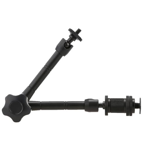 ZODUCT 11-Inch Articulating Magic Arm with Adjustable Super Clamp – Flexible Friction for DSLR Camera Rig, LCD Monitor, LED Light, and Video Accessories - Image 5