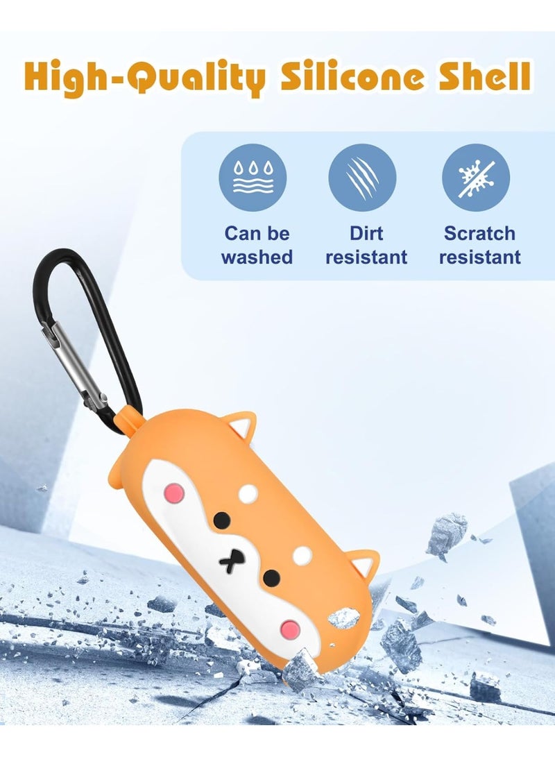 HaDoii for Apple AirPods Pro 3 Case Cover with Keychain, Full Protective Silicone Case Accessories,  Cute Cartoon Dog AirPods Pro 3th Generation Case - Image 3