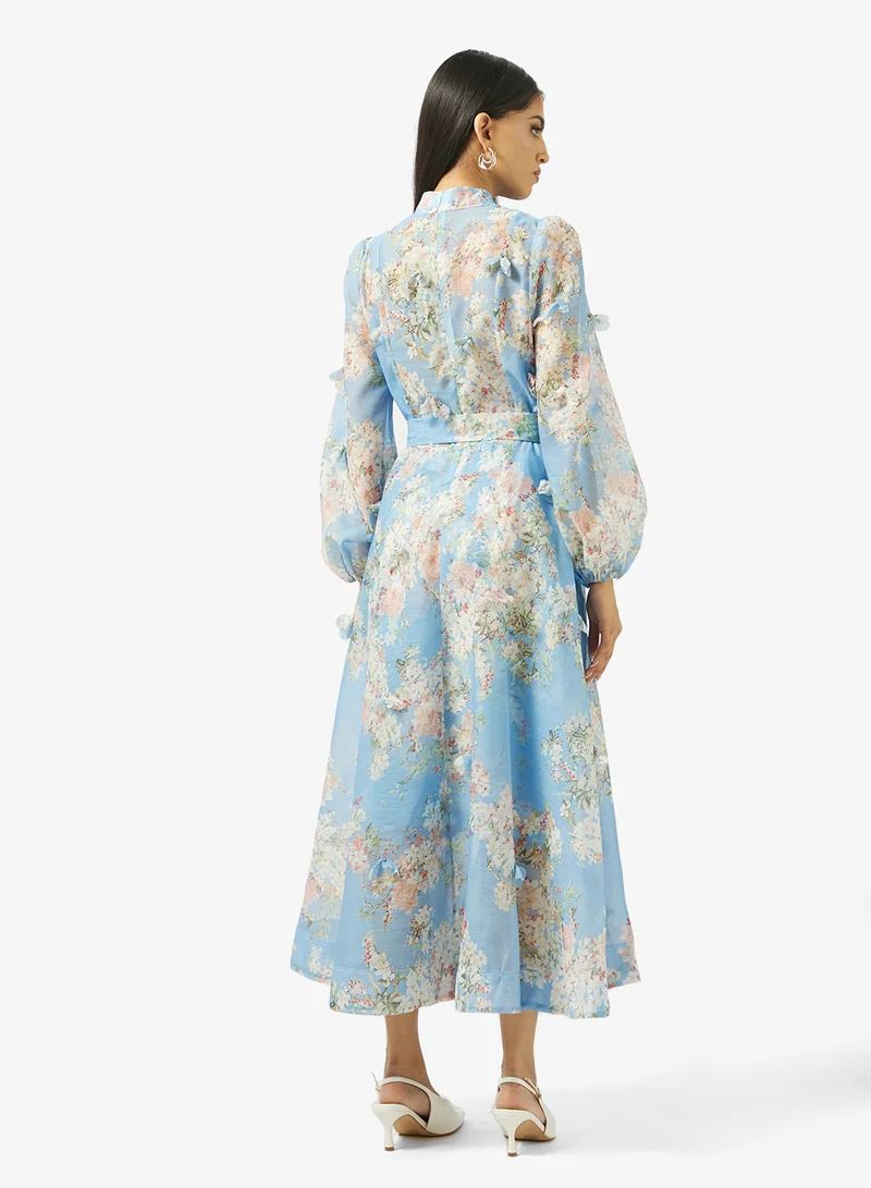 Khizana Floral Print Dress