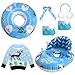 Cindeer 6 Pcs Christmas Doll Accessories Set Includes Clothes Sweater Ear Muffs Scarf Shoes Sleigh Snow Ring Set for 115 Inch DollBlue Penguin - Image 2