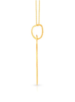 Malabar Gold and Diamonds 22k 916 Purity Gold Pendant for Women EMPN121HY  - Image 3
