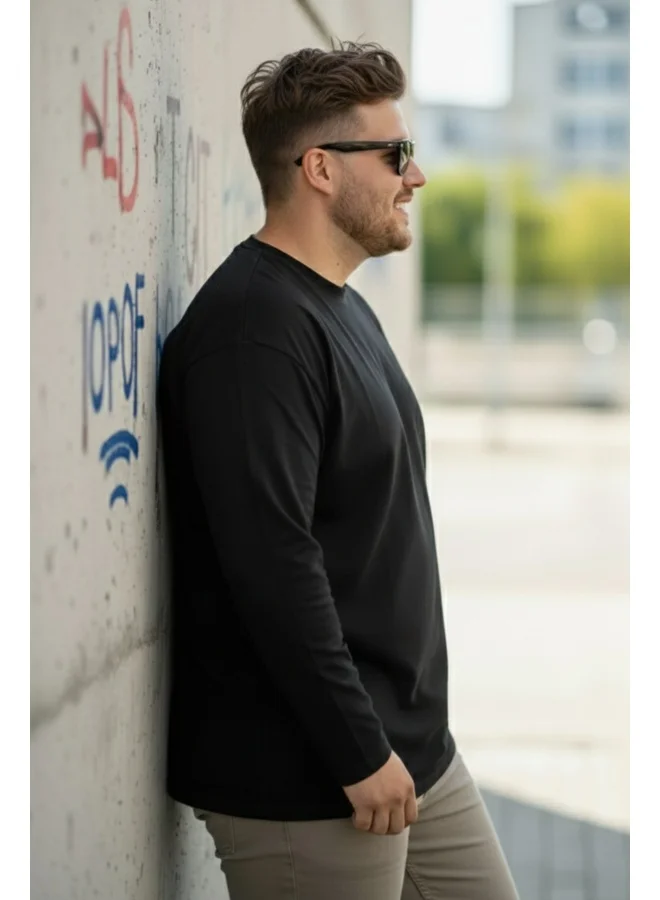 Veirdo Veirdo Men’s Oversized , Plus Size  & Regular Fit T-Shirt | Premium Cotton Casual Tee