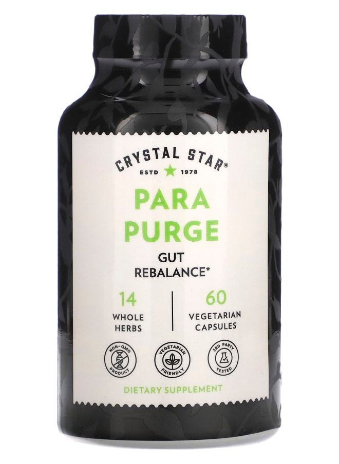Crystal Star Para Purge 60 Vegetarian Capsules 