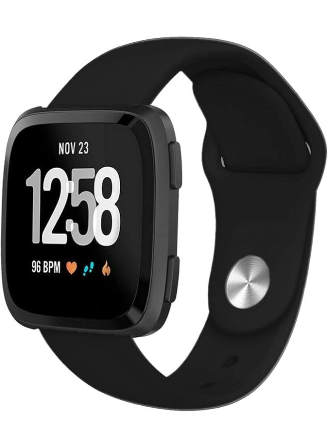 22mm Watch Band Strap with Rust Free Button Compatible with ColorFit Pro 4/Pro 4 Max/Ultra/Ultra 2, Amazfit GTR (47mm)/ GTR 2E, One Plus(46mm), Galaxy Watch 3 45mm, Realme S/S Pro (Black). - Image 3
