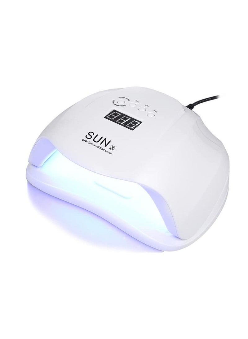 54W UV LED Nail Lamp Professional Sunlight Nail Gail Dryer Machine for Fingernails & Toenails - pzsku/Z7258D2124069DF9A37ABZ/45/_/1635336706/afc6fe3e-0ca5-4808-88b0-7e714d086b7d