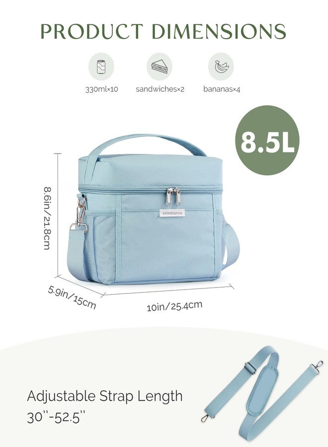 HOMESPON Lunch Bag for Women Adult Work Ladies Men Cool Bag Lunch Box Container Tote Bags for School Picnic or Travel - Image 4