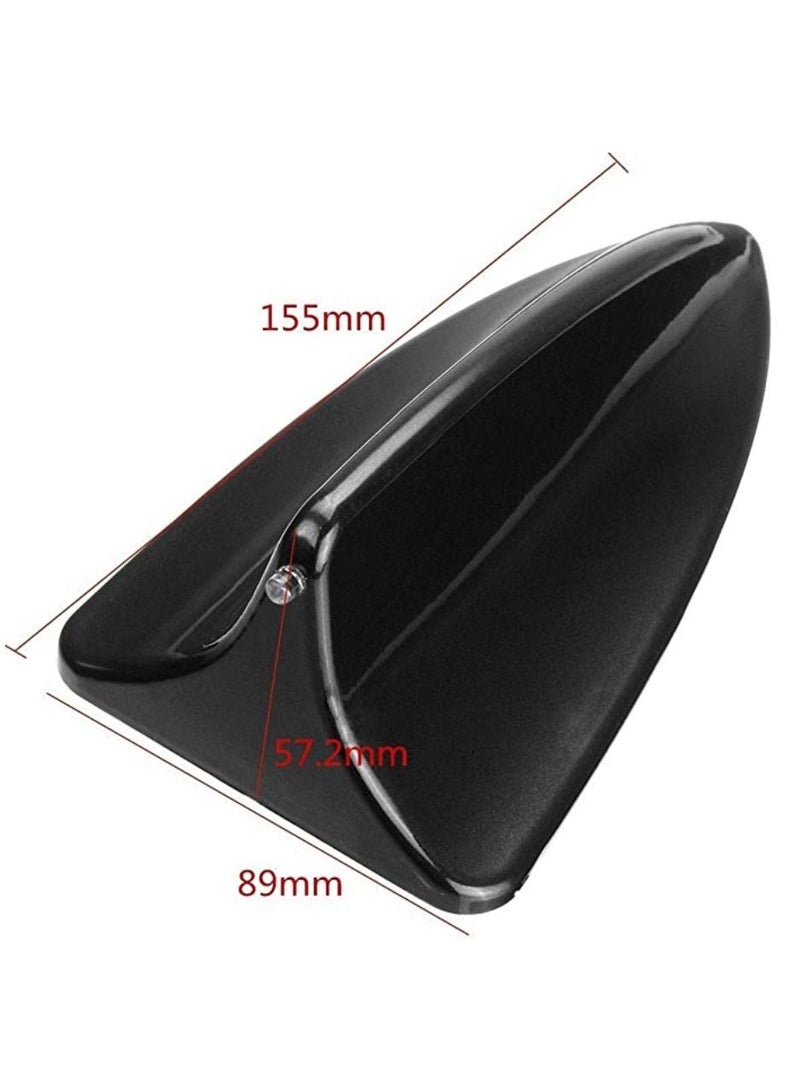 Generic Car Shark Fin Roof Antenna Decorate Aerial Cover Black  - Image 4