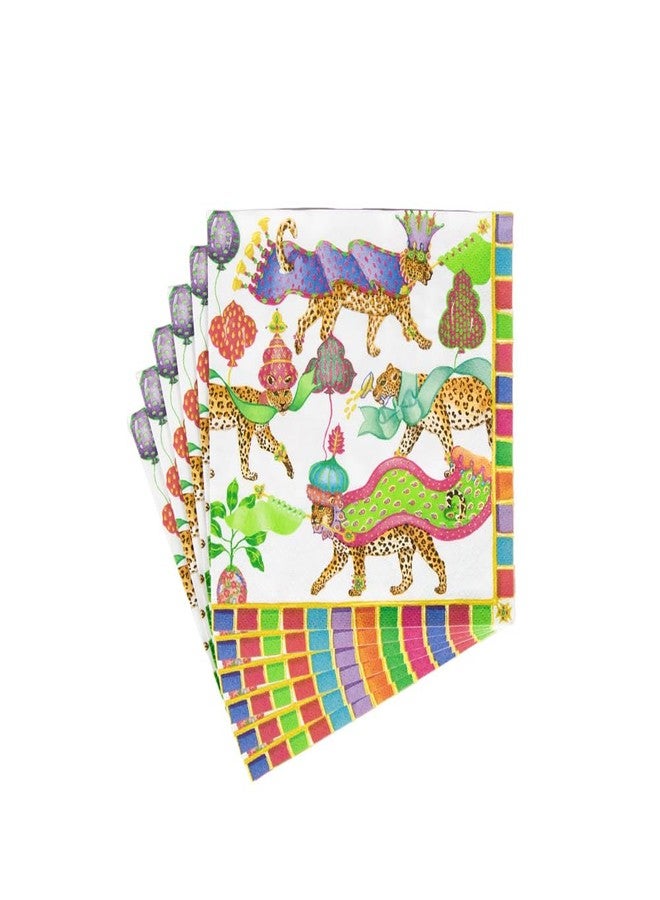 Caspari Kasbah Luncheon Napkins - 20 Per Package - Image 2