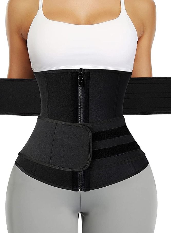 Pro Action Adjustable Wasit Trimmer for women Black color Belt - Image 2