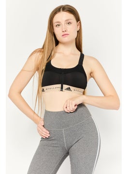 adidas By Stella McCartney Women Sportswear Fit Training Sports Bra, Black  - Image 1