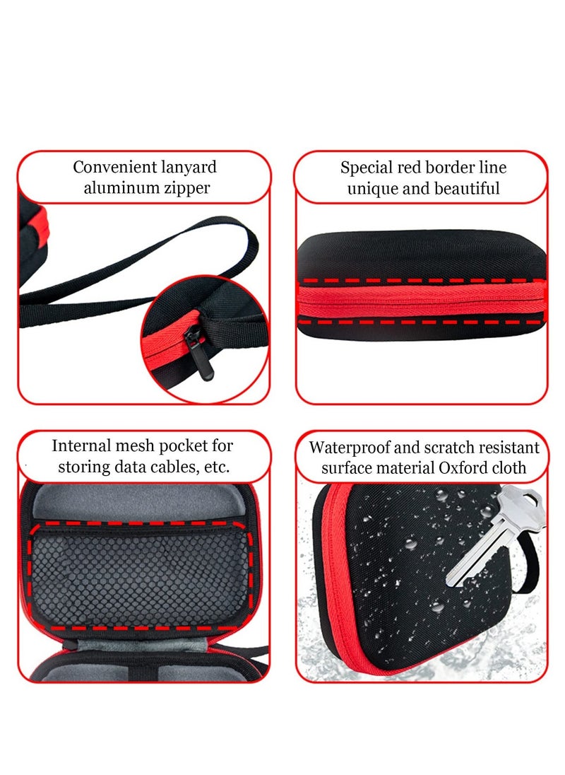 Excefore Hard Case for Miyoo Mini Plus Handheld Game Console, Storge Bag for Miyoo Mini Plus, Case Only, Interior White - Image 3