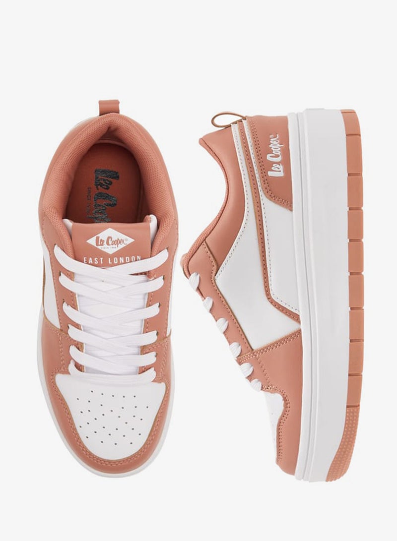 Lee Cooper Womens Ankle Sneakers With Lace-Up Closure - Image 2