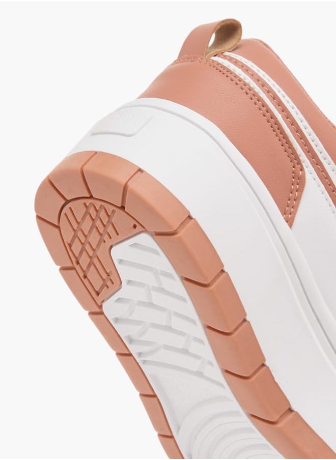 Lee Cooper Womens Ankle Sneakers With Lace-Up Closure  - Image 5