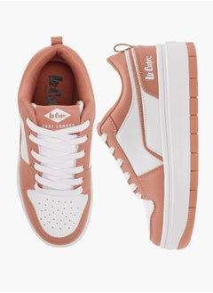 Lee Cooper Womens Ankle Sneakers With Lace-Up Closure  - Image 2