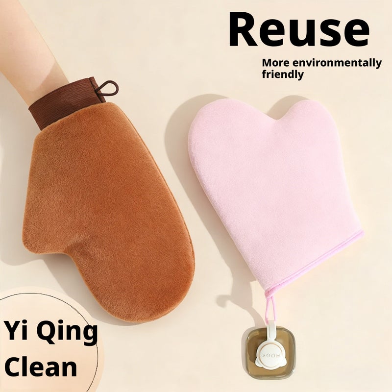 Body Lotion Gloves for Smooth Application & Exfoliation - Image 2