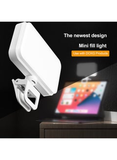 General R6 F6RGB Fill Light Handheld Camera Light Mobile Phone Live Selfie Vlog Video Overhead Bracket-Specifications:F8 【white Model】  - Image 2