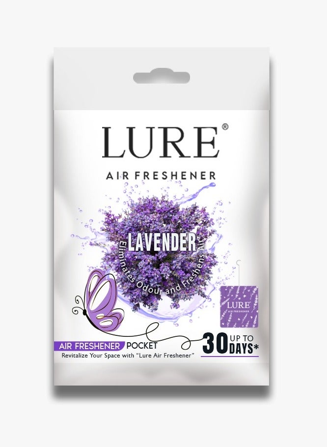 Lure Lavender Air Freshener – Calming Floral Fragrance for Office & Home