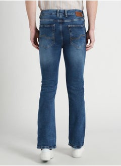 Dennis Lingo Men’s Boot Cut Dark Blue Jeans – Stylish and Durable  - Image 5