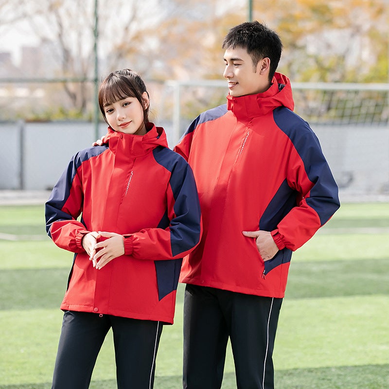 Winter Men'S And Women'S Three-Piece Jacket Set, Removable Fleece Windproof And Waterproof Jacket, Outdoor Mountaineering Clothing, Ice And Snow Sports - Image 5
