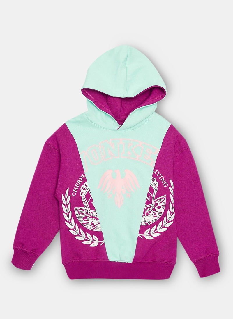 فونكل هودي بناتي بطبعة جرافيك - Image 1