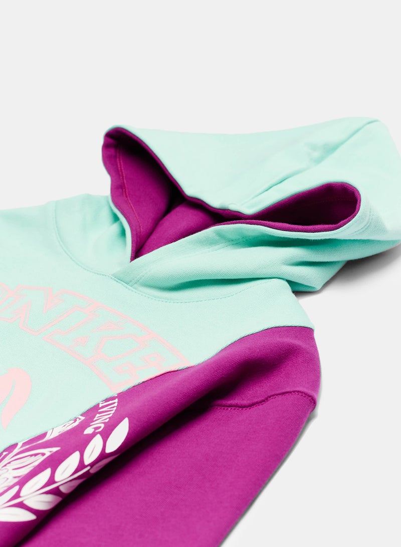 فونكل هودي بناتي بطبعة جرافيك - Image 3