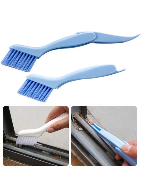 kreni Cleaning Brush Specially Design Clean Sliding Door Window Tracks Tool 1 Piece Random ColorDesign Will be Shipped