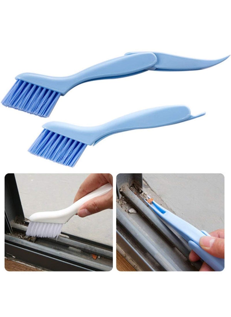 kreni Cleaning Brush Specially Design Clean Sliding Door Window Tracks Tool 1 Piece Random ColorDesign Will be Shipped