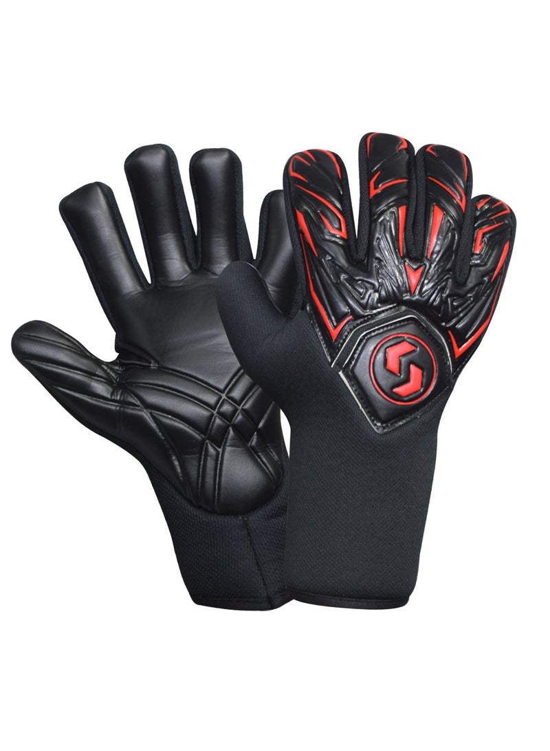 سبال للمراهقين والبالغين، قفازات كرة القدم قفازات حارس المرمى للأطفال، توفر حماية ممتازة مع فوائد مقاومة وغير قابلة للانزلاق وحماية المعصم - Image 1