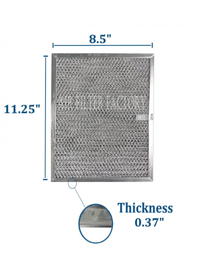 Air Filter Factory فلتر هواء مصنع LL62F، LL6200، MM 6500 متوافق مع فلتر غطاء المطبخ من بروان نوتون المصنوع من الألمنيوم والشبكة الكربونية - Image 1