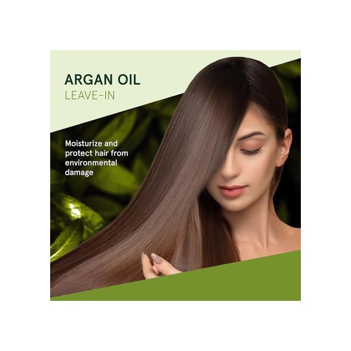 INOAR Argan Oil Leave-In Treatment for Conditioning Protection & Shine, 250ml - Image 2