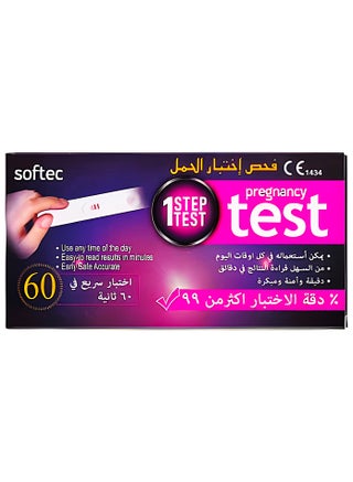 1 STEP TEST pregnancy test 1's (CASSETTE)